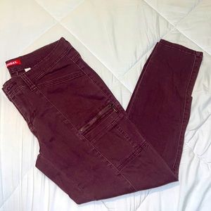UNIONBAY maroon cargo pants